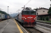SZ 342025 at Borovnica before continuing its journey to Ljubljana with MV482 1155 Rijeka - Ljubljana
