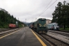 SZ 664108 about to be removed from its train after dragging SZ 342022 while working MV482 1155 Rijeka - Ljubljana from Prestranek to Borovnica