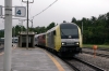 Hired MRCE Dispolok 223003 (numbered 645003 by SZ) arrives into Postojna while dragging MV481 0635 Ljubljana - Rijeka