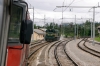 SZ 664104 drops onto MV482 1155 Rijeka - Ljubljana at Prestranek to drag the train to Borovnica