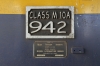 SLR Clas M10A (DLW 2300HP Alco) 942 at Matara after arriving with 8050 0630 Colombo Maradana - Matara