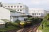 SLR Class M11 (DLW 3000HP EMD) 949 runs-round at Mount Lavinia after arriving with 8755 1500 Colombo Maradana - Mount Lavinia. 949 had only arrived in Sri Lanka 3 months prior to this and was only just starting its life working passenger services, after 3 months of testing