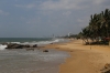 Sri Lanka - Colombo city looking down the beach from Mount Lavinia 12km away