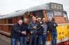 My Stag Do - Aidy, Pelham, Speedo, Brasso, Buzzard & Me with 31563 at the Great Central Railway on day 1