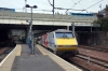 91102 at Edinburgh after arrival with 1S12 1030 Kings Cross - Edinburgh