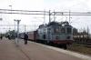 Crocodile 504 & Pa27 T&T arrive into Storvik with 20870 1105 Avesta Krylbo - Gavle Railway Museum (Special Train for Gavle Railway Museum 100 year Electric event)