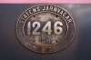 Number plate of ex MTAB Dm3 1246