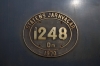 Number plate of ex MTAB Dm3 1248
