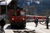 MGB Deh4/4 II #92 arrives into Fiesch with 542 1208 Visp - Goschenen