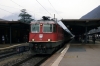 SBB Re420 11210 departs Bellinzona with IR2173 1204 Basel - Locarno