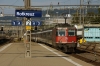 SBB Re4/4 11140 T&T with 11118 arrive into Rotkreuz with IR3537 1742 Zurich HB - Luzern