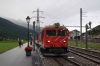 MGB HGm4/4 #61, on hire to the DFB, stands at DFB's Oberwald station with 234 1125 Oberwald - Gletsch