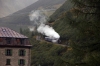 DFB 2-6-0RT #1 heads down the hill towards Gletsch with 131 1015 Realp - Oberwald