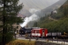 DFB 2-6-0RT #1 arrives into Gletsch with 131 1015 Realp - Oberwald