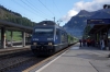 BLS Re465 465007 at Kandersteg with Extrazug 30139 0830 Bern - Goppenstein