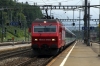 SOB Re456 456093 T&T with 456094 rear arrive into Arth Goldau with Voralpen Express VAE2416 1105 St Gallen - Luzern