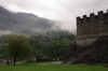 Montebello Castle from Castelgrande, Bellinzona