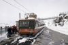 Gornergrat Bahn Bhe 4/8 EMU's 3051/3053 at Gornergrat after arriving with 235 1136 Zermatt - Gornergrat