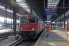 SBB Re 4/4 II's (Re420) 11215/11125 wait to depart Basel with IR1787 1747 Basel - Chur