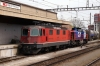 SBB Re 4/4 II (Re420) 11352 at Rotkreuz with Am 843, 843093 for company