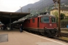 Bonus of the day! SBB Cargo Re 4/4 III (Re430) 11369 at Bellinzona with IR2275 1409 Zurich HB - Locarno having replaced the booked Re 4/4 II at Erstfeld, which had failed. The train was terminated at Locarno due to its 32 minute late arrival