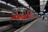 SBB  Re 4/4 II's (Re420) 11127/11116 at Basel with IR2169 1004 Basel - Locarno, which they'd work to Luzern