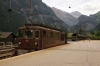 BLS Re425 #164 at Kandersteg having arrived with the 1227 car train from Goppenstein