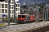 RhB Ge4/4 II #619 arrives into Chur with RE1220 0740 Scuol-Tarasp - Disentis