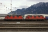 SBB Cargo Re4/4's 11231/11352 at Buchs