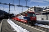 RhB Ge 4/4 III 644 at Chur after arrival with RE1124 0802 St Moritz - Chur