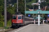 SBB Re421 421371 arrives into Bregenz (OBB) with EC194 1233 Munich HB - Zurich HB