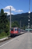 SBB Re421 421371 arrives into Bregenz (OBB) with EC194 1233 Munich HB - Zurich HB