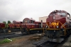 A&M Shops - Alco C420's #46 & #66, Alco T6 #18 & EMD SD70ACe #70