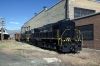 Nevada Northern Railway Shops - Alco/GE MRS1's #2080 & #2081 and Alco RS3 #13