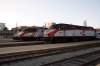 Caltrain San Francisco station (L-R) EMD F40PH-2 #911, MPI MP36PH-3C #927, F40PH-2 #906 & MP36PH-3C #928