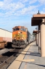 BNSF GE AC4400CW 5610 arrives into Glanedale (with EMD F59PHI #874 on the rear) while working train 208 0651 Lancaster - LA Union