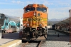 BNSF GE AC4400CW 5662 at LA Union (with MPI MP36PH-3C #901 leading) waiting to depart with 306 1019 LA Union - San Bernadino