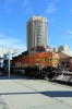 BNSF GE AC4400CW 5658 at LA Union (with EMD F59PHI #885 on the rear) having arrived with 315 0700 San Bernadino - LA Union and would depart with 310 1242 LA Union - San Bernadino