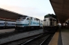 Metrolink EMD F59PHI #878 at LA Union with 103 0716 LA Union - Chatsworth and on hire to Metrolink, RBXL EMD F59PH 18522 after arrival with 403 0542 Riverside Downtown - LA Union