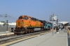 BNSF GE AC4400CW 5617 (with MPI MP36PH-3C #899 on the rear) at LA Union which would eventually work 209 1111 LA Union - Lancaster