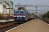 UZ VL40U-1378-1 arrives into Pidzamche with 111O 2009 (P) Kharkiv Pas. - Lviv