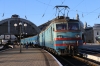 UZ VL10-1493 waits to depart Lviv with 601L 2040 Lviv - Solotvino 1