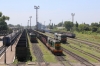 Izmail - UZ 2TE116-532b/645b (L) with a freight, UZ ChME3-3442/ChME3-3772 with a trip freight & UZ 2TE116-521a/706a (R) having arrived with 145K 1740 Kyiv Pas. - Izmail