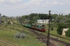 UZ ChME3-3772/ChME3-3442 arrive into Izmail with a trip freight