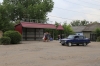 Berezyne, Ukraine - main drag of the one-horse town, complete with bus stop, which seemed to be to allow people to flag cars down to hitch a lift!