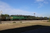 UZ 2TE116-1515b/a pass through Kamysh Zoria with a freight