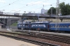 UZ TEP70-0046/TEP70-0055 wait to depart Kharkiv Pas. with 046D 0625 Lysychansk - Uzhhorod; TEP70-0046 was removed at Sumy