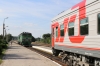 UZ 2TE10UT-0059b/a are detached from RZD stock at CFM's Bender 2 station; the train is 065M 1631 (P) Moskva Kievskaya - Chisinau
