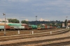 UZ ChME3T-6352 runs into Chernivtsi Yard with a short freight