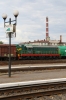 UZ ChME3T-6447 in Chernivtsi Yard with a short freight